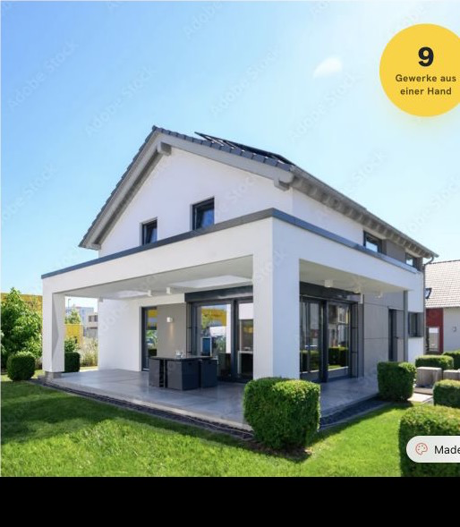 Haus im Entwurf